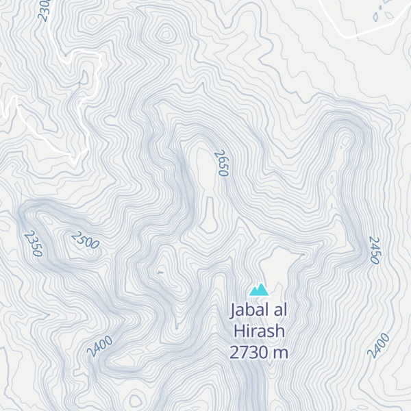 Map of Jabal Makshu`ah