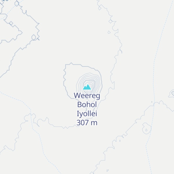Map of Weereg Bohol Iyollei