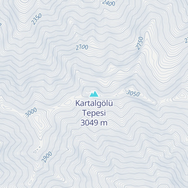 Map of Kartalgölü Tepesi