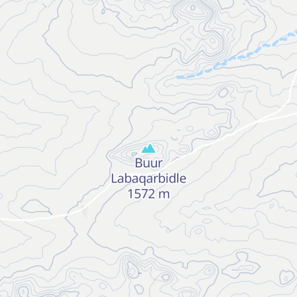 Map of Buur Labaqarbidle