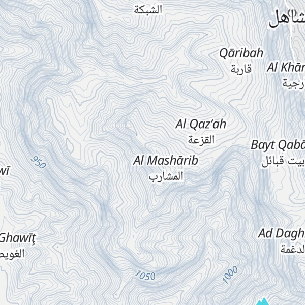 Map of Jabal Bani Jaysh