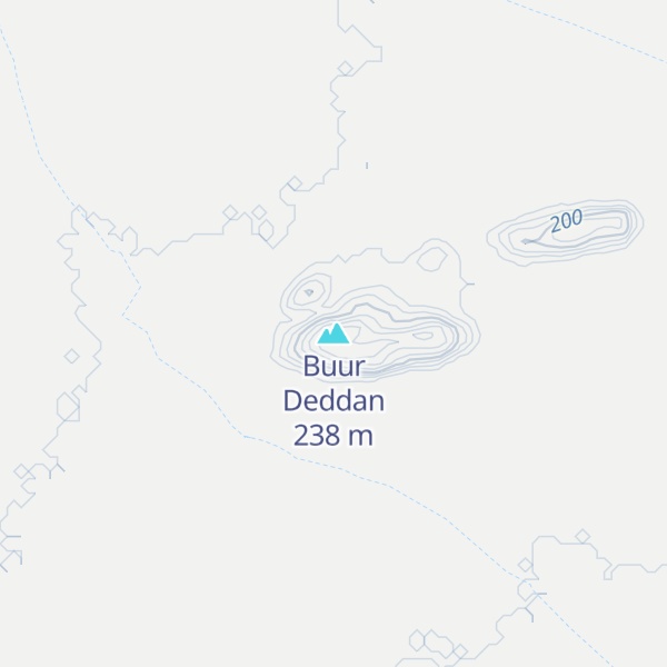 Map of Buur Deddan
