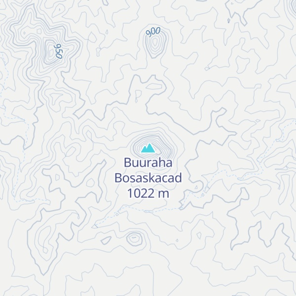 Map of Buuraha Bosaskacad