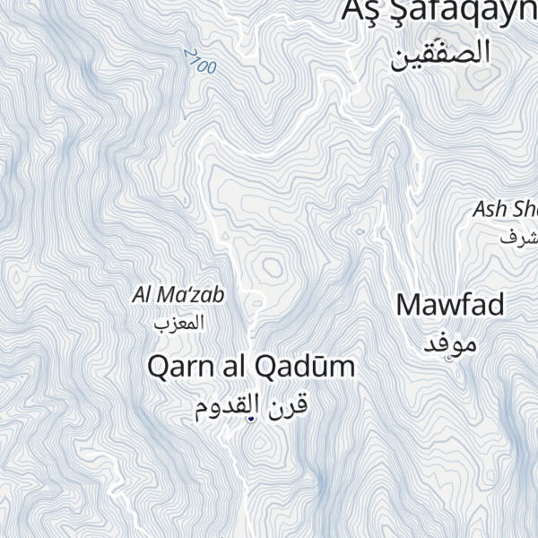 Map of Qarn al Bād