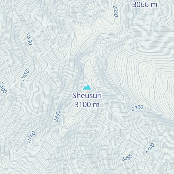 Map of Sheusuri