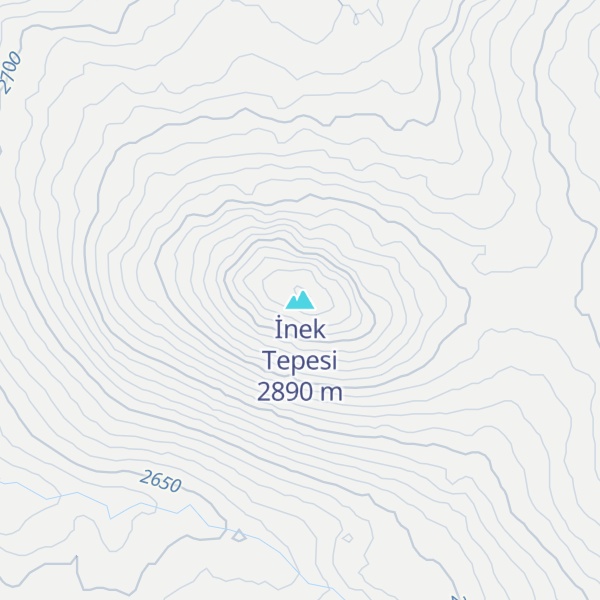 Map of İnek Tepesi