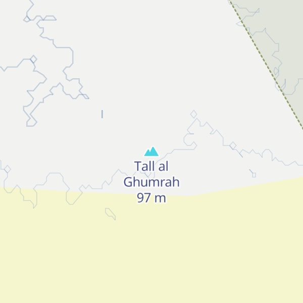 Map of Tall al Ghumrah