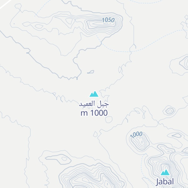Map of جبل العميد