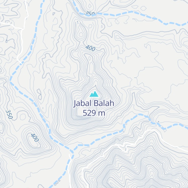 Map of Jabal Balah