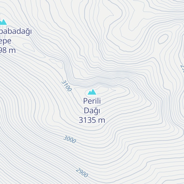 Map of Perili Dağı