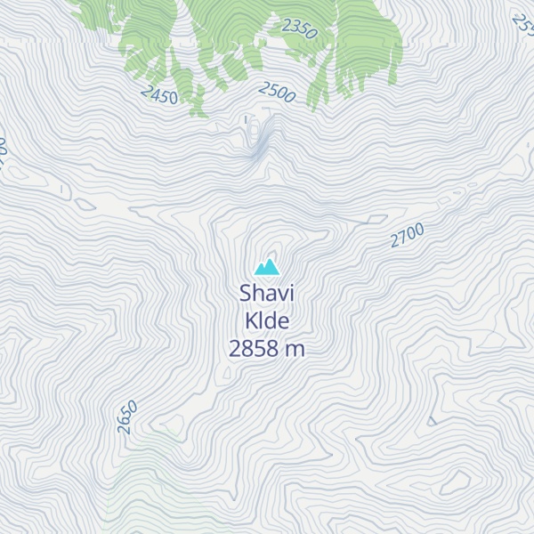 Map of Shavi Klde