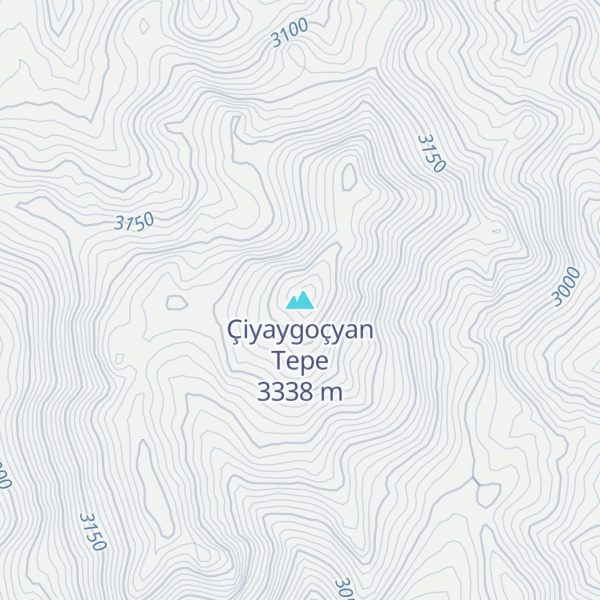 Map of Çiyaygoçyan Tepe