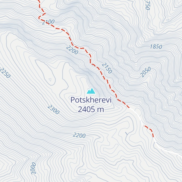 Map of Potskherevi
