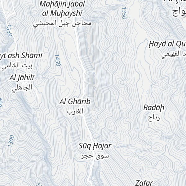 Map of Jabal Mahbashi