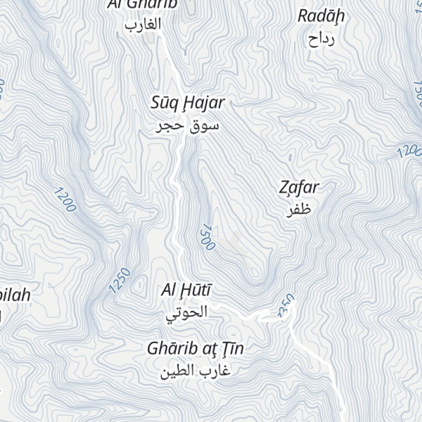 Map of Jabal Ma`ruf