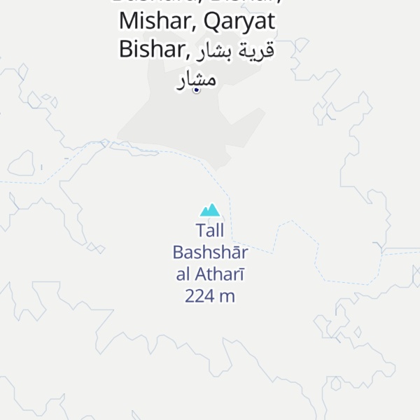 Map of Tall Bashshār al Atharī