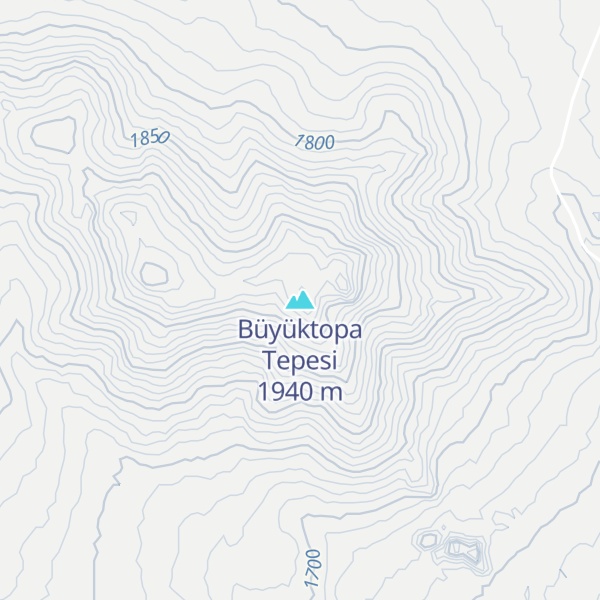 Map of Büyüktopa Tepesi