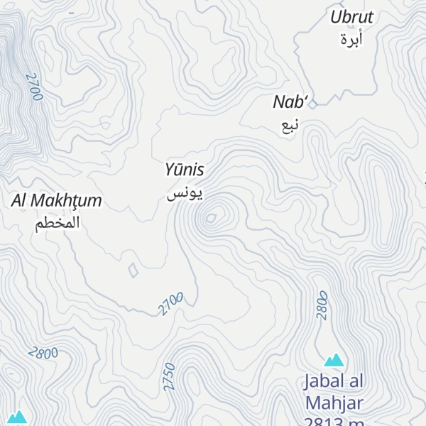 Map of Jabal Sam`ah