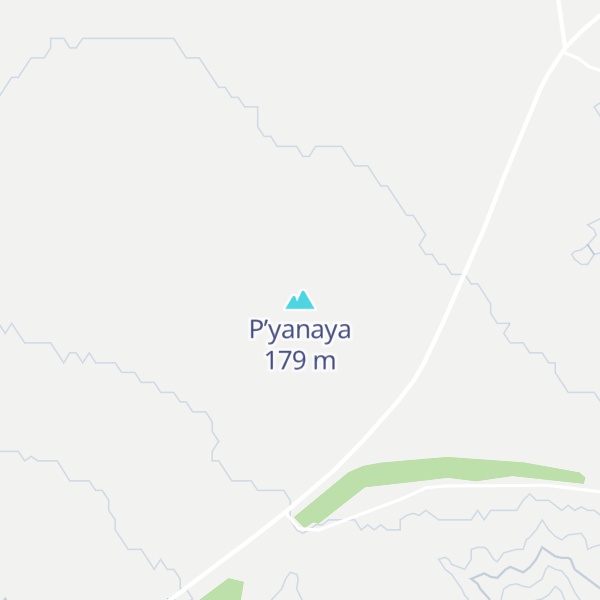 Map of P’yanaya
