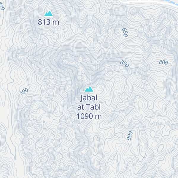 Map of Jabal at Tabl