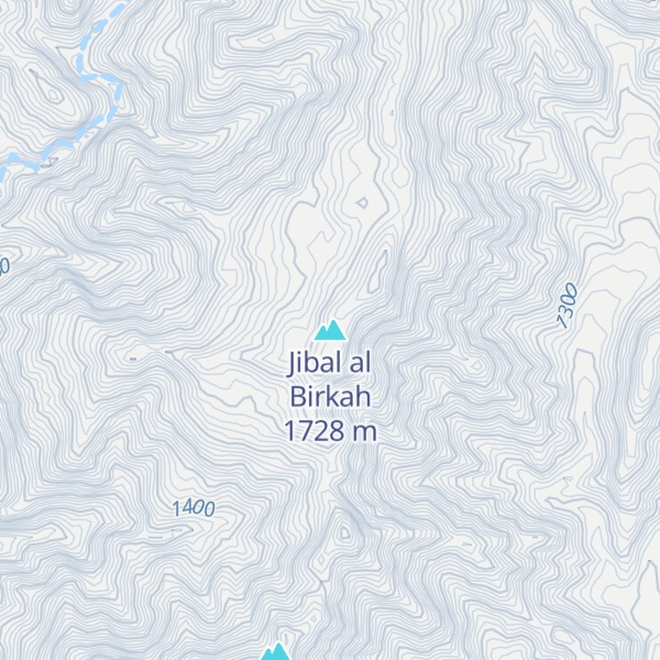 Map of Jibal al Birkah