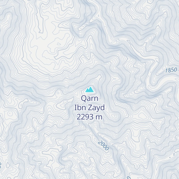 Map of Qarn Ibn Zayd