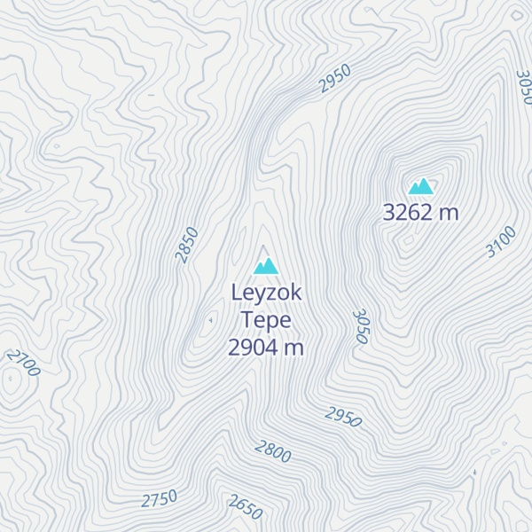 Map of Leyzok Tepe