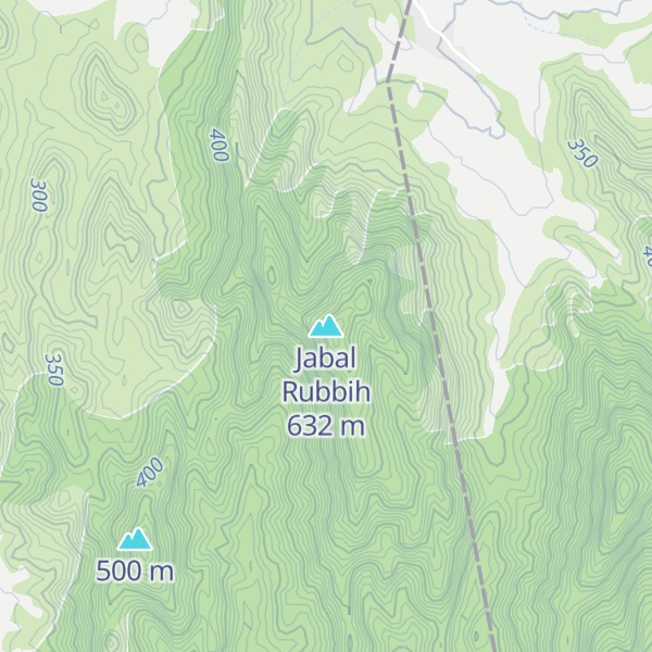 Map of Jabal Rubbih