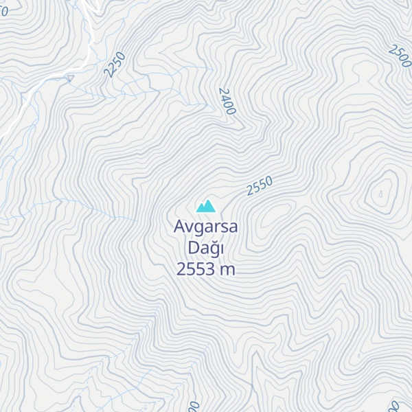 Map of Avgarsa Dağı