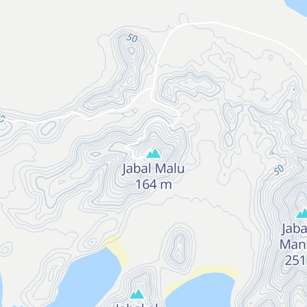 Map of Jabal Malu