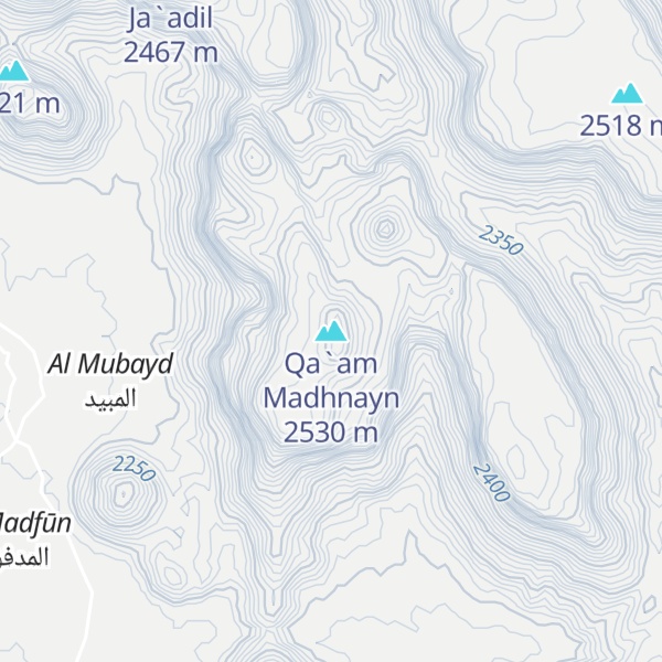 Map of Qa`am Madhnayn