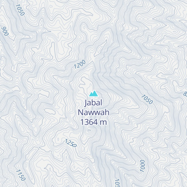 Map of Jabal Nawwah