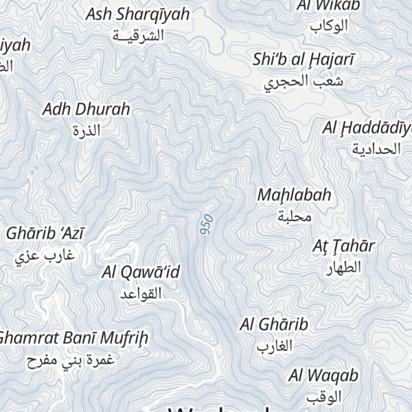 Map of Jabal an Nusayri