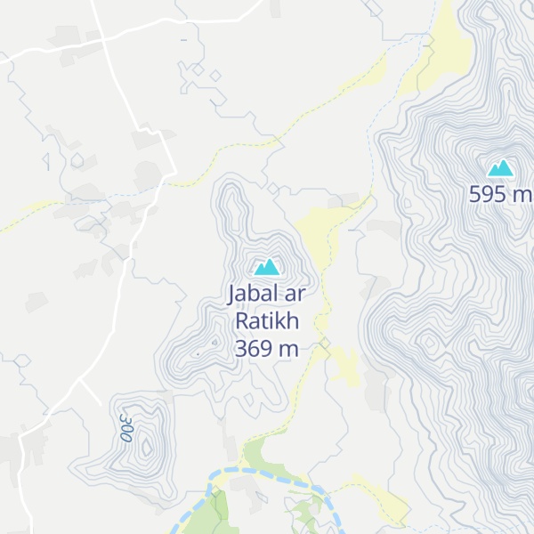 Map of Jabal ar Ratikh