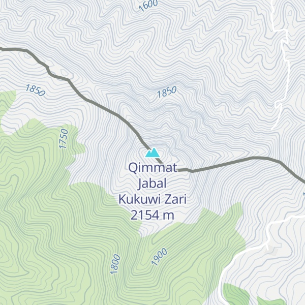 Map of Qimmat Jabal Kukuwi Zari