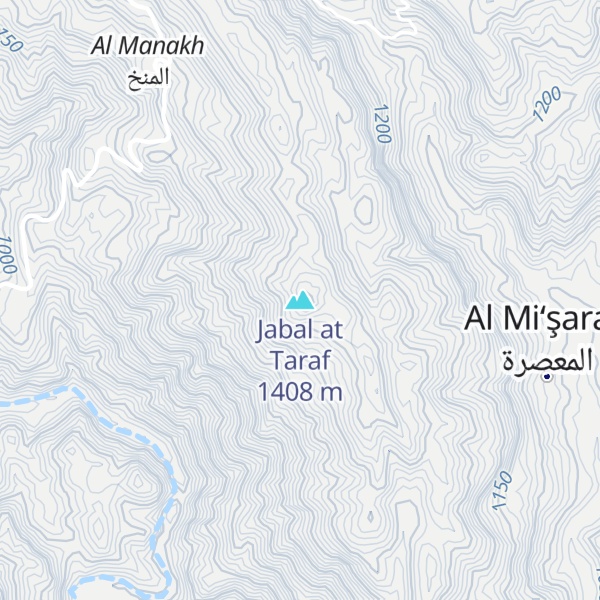 Map of Jabal at Taraf