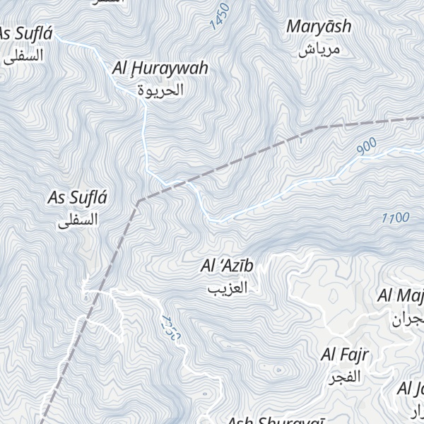Map of Jabal Na`man