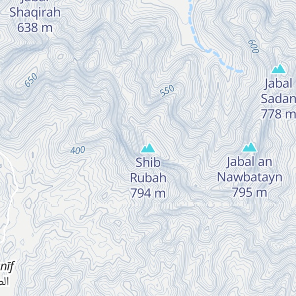 Map of Shib Rubah