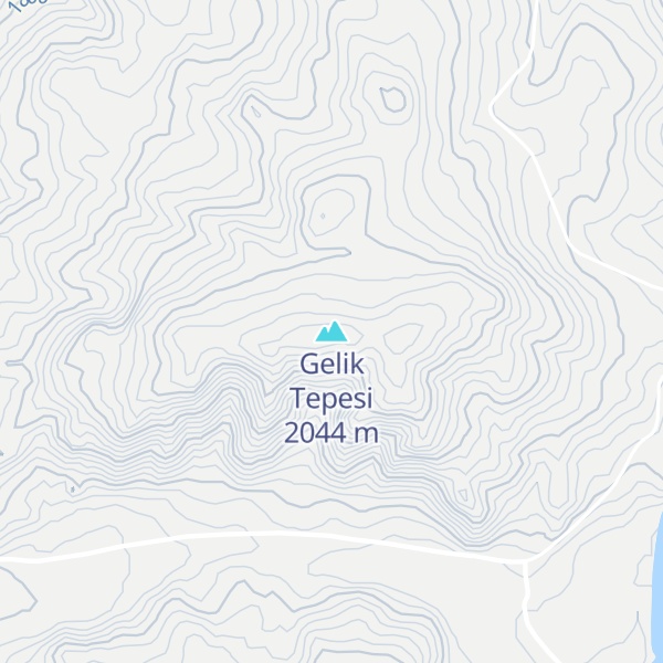 Map of Gelik Tepesi