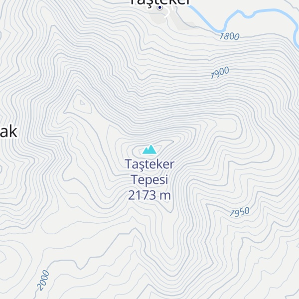 Map of Taşteker Tepesi