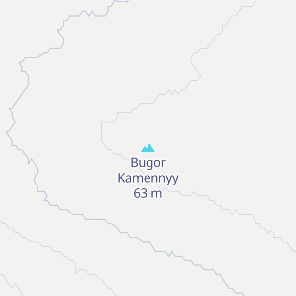 Map of Bugor Kamennyy