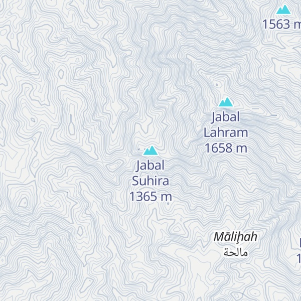 Map of Jabal Suhira