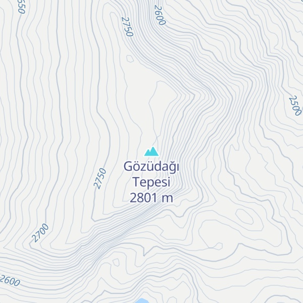 Map of Gözüdağı Tepesi