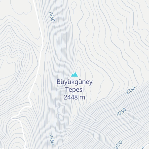 Map of Büyükgüney Tepesi