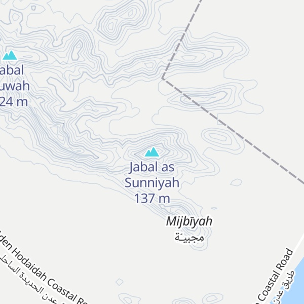Map of Jabal as Sunniyah