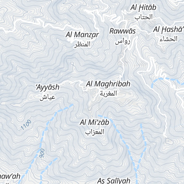 Map of Jabal Najman