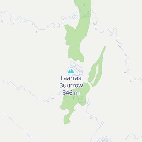Map of Faarraa Buurrow