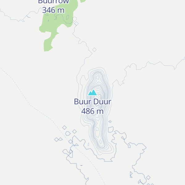 Map of Buur Duur
