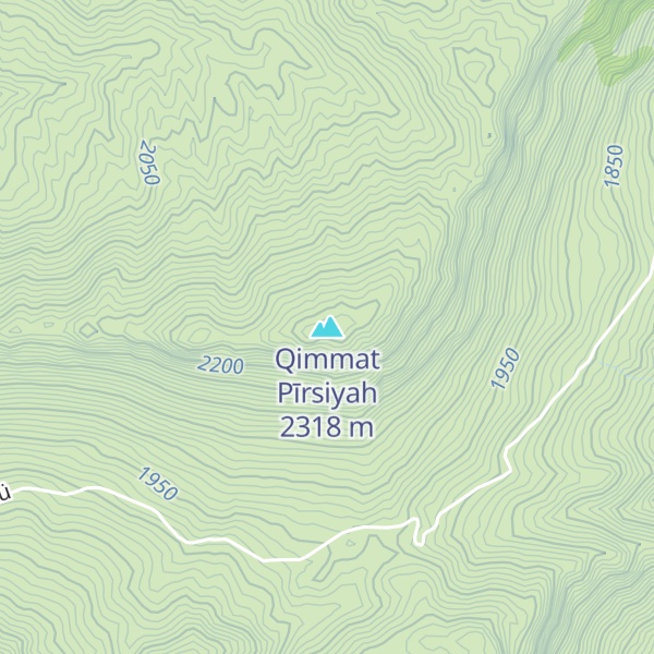 Map of Qimmat Pīrsiyah