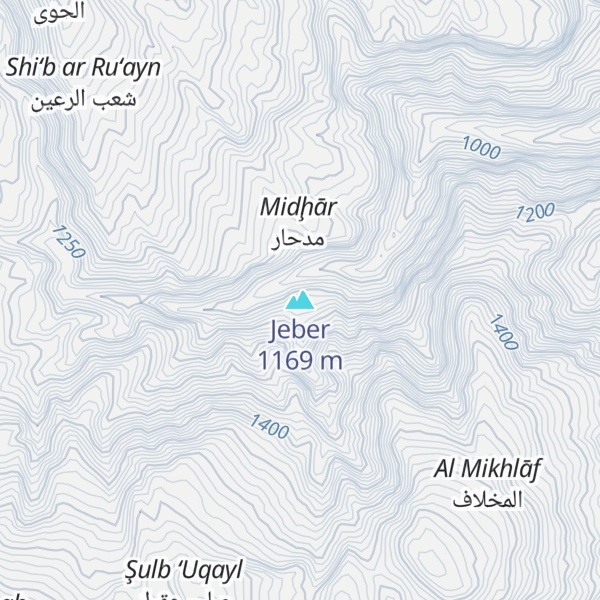 Map of Jeber